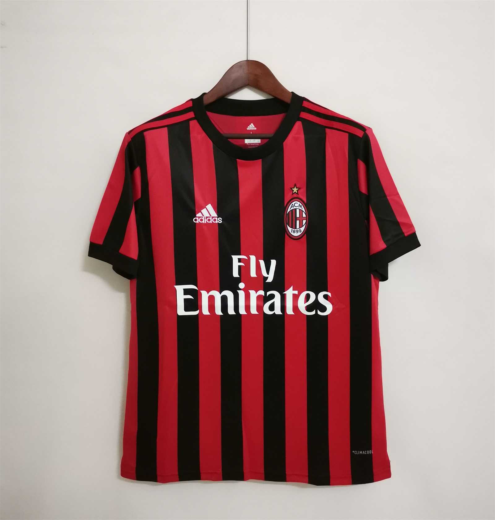 AAA Quality AC Milan 17/18 Home Soccer Jersey